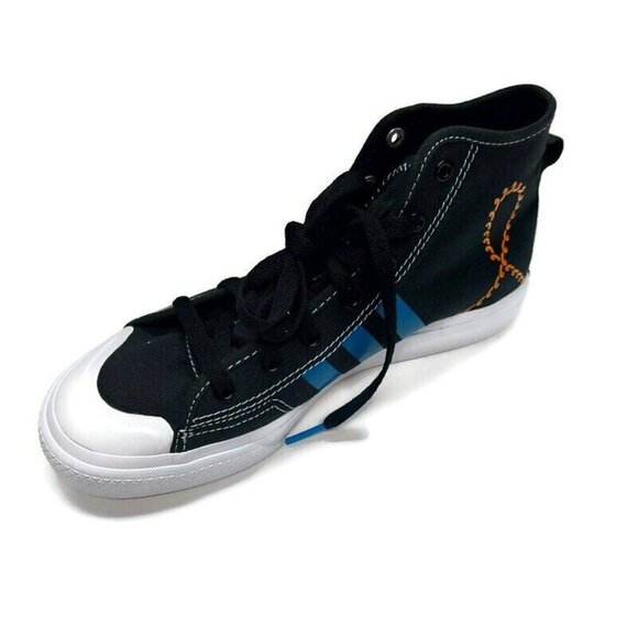 Adidas The Simpsons x Nizza HI RF J Casual Sneakers Mens 6 Pranks On Moe GZ3538 - Picture 3 of 9